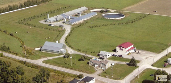La porcherie Marigro, gage de qualité.